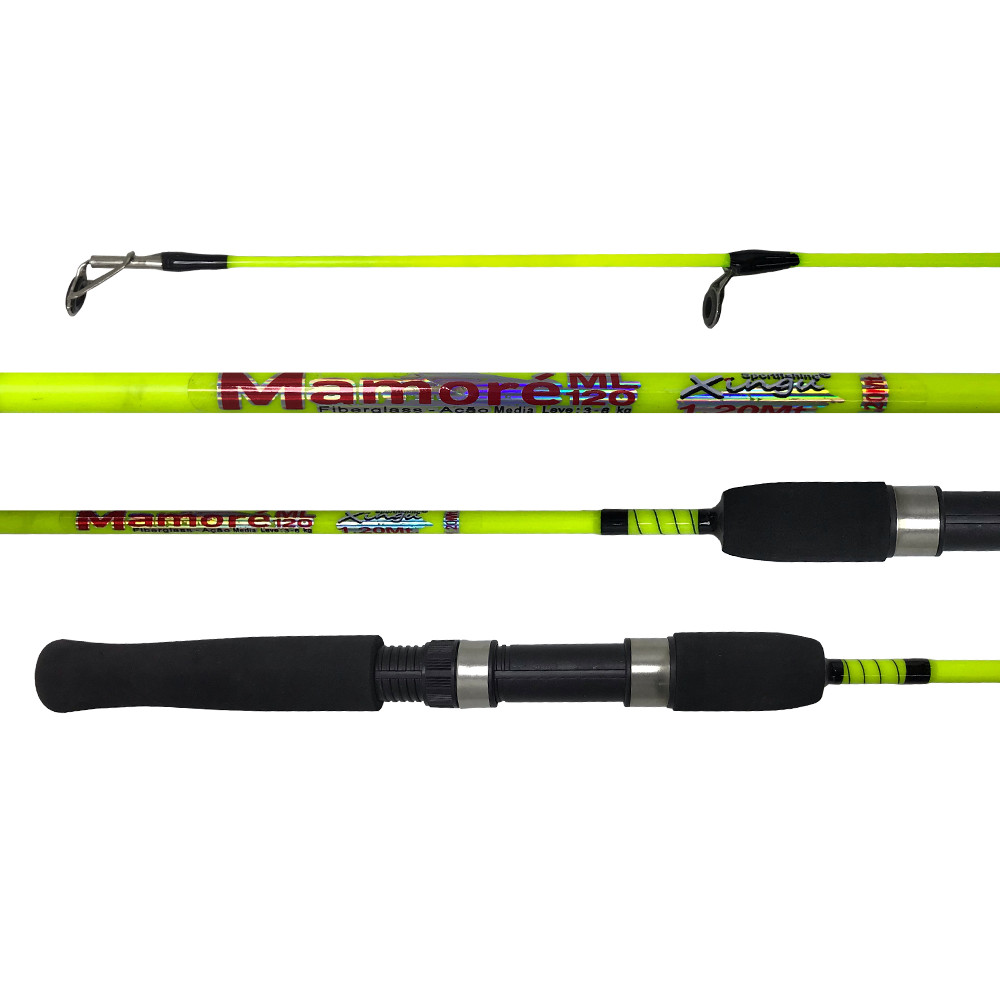 Vara Para Molinete Mamoré 1,20m 8-12lbs Xingu em Oferta na Shopee