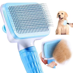 Escova Removedora Tira Pelos Dos Pets Cães E Gatos