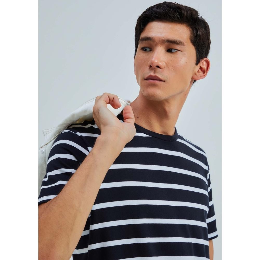 Camiseta Básica Masculina Mar Em Algodão Peruano Hering