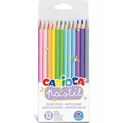 LAPIS DE COR HEXA CX 12UN CARIOCA PASTEL 9732