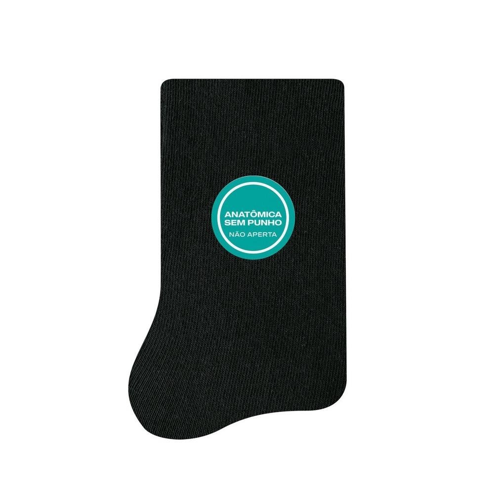 Meia sem Punho Cano Médio Selene 7725-001 em Oferta na Shopee