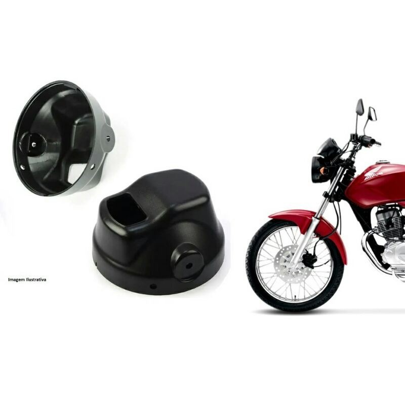 Carcaça Farol Cg Titan Fan 150 2004 a 2013