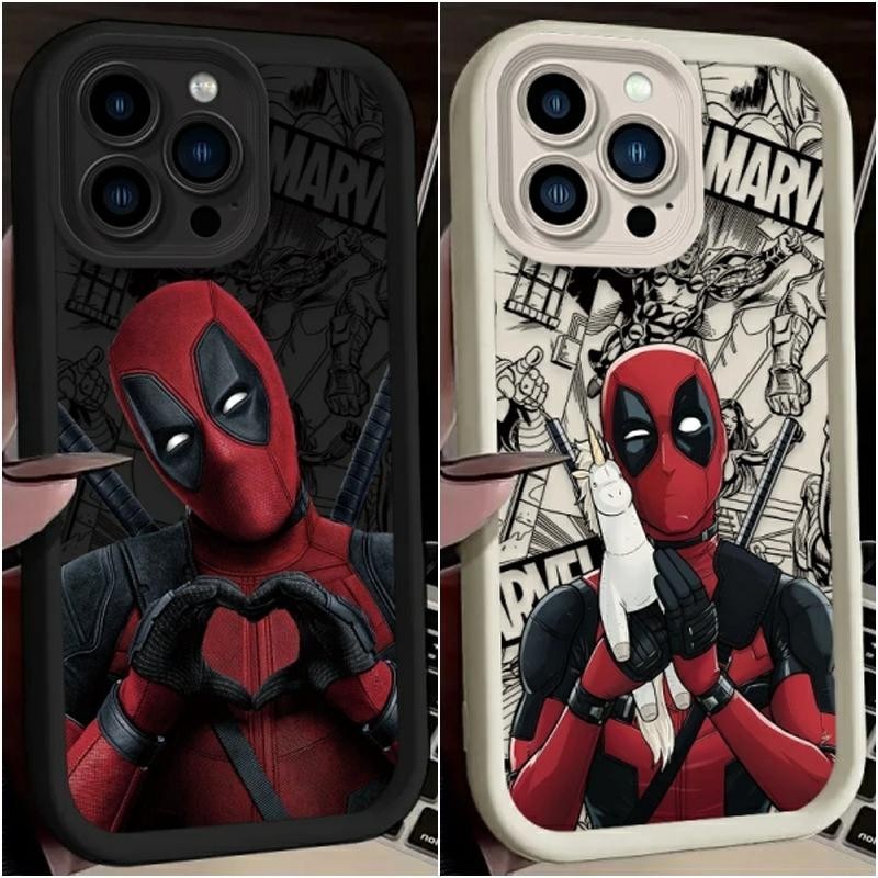 Marvel Deadpool Capa Da Caixa Do Amor Para Xiiaomi Redmi 13 13C 12C 9T 9A 9C A1 Nota 13 2 11 10 Pro Plus Japão Anime Macio NARUTO Uchiha Obito Hatake Kakashi Shell Silicone Frio
