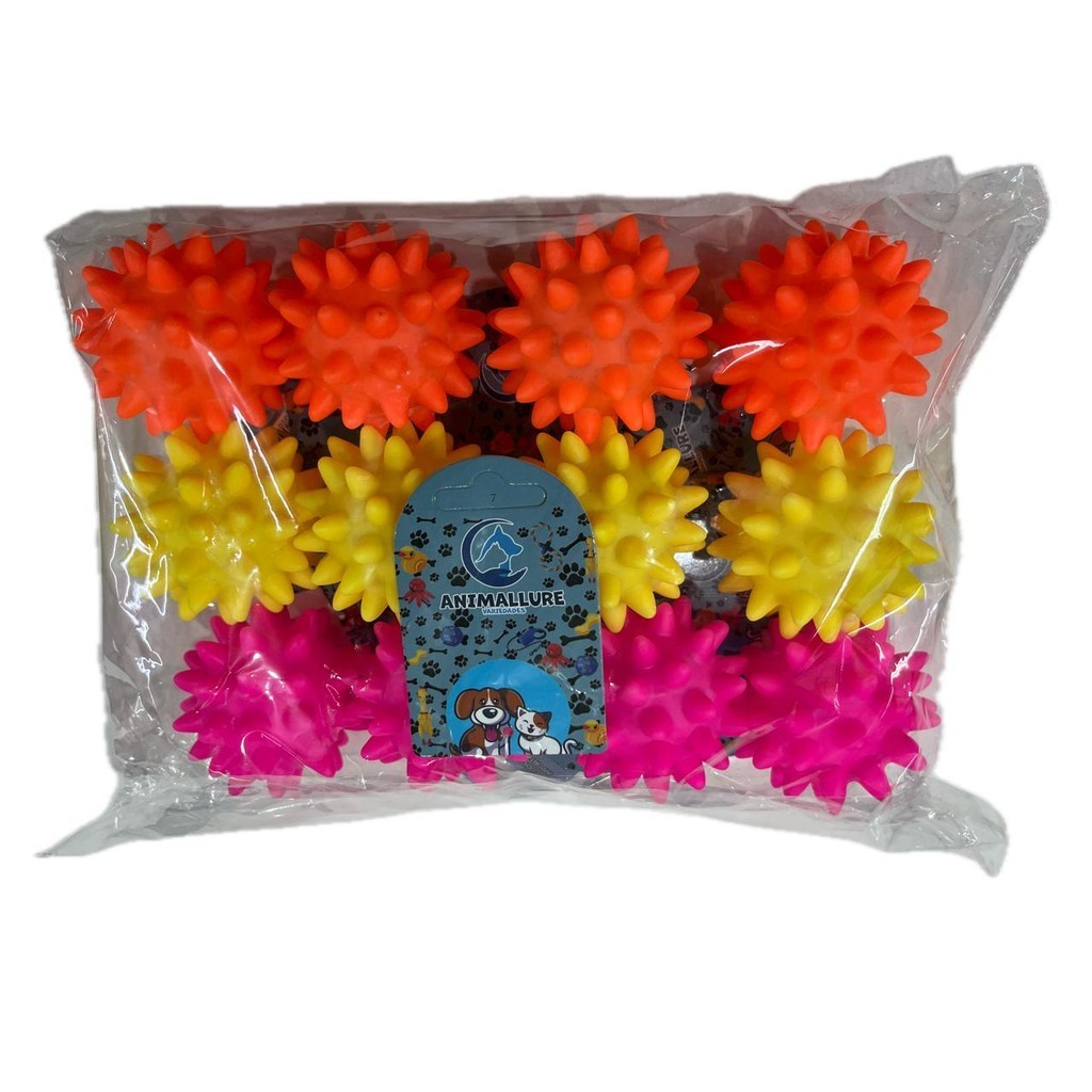 Kit 12 Brinquedo Bolinha Cravo 6cm 12unidades