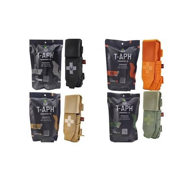 Kit Torniquete T-APH + Porta Torniquete Semirrígido - Desmodus