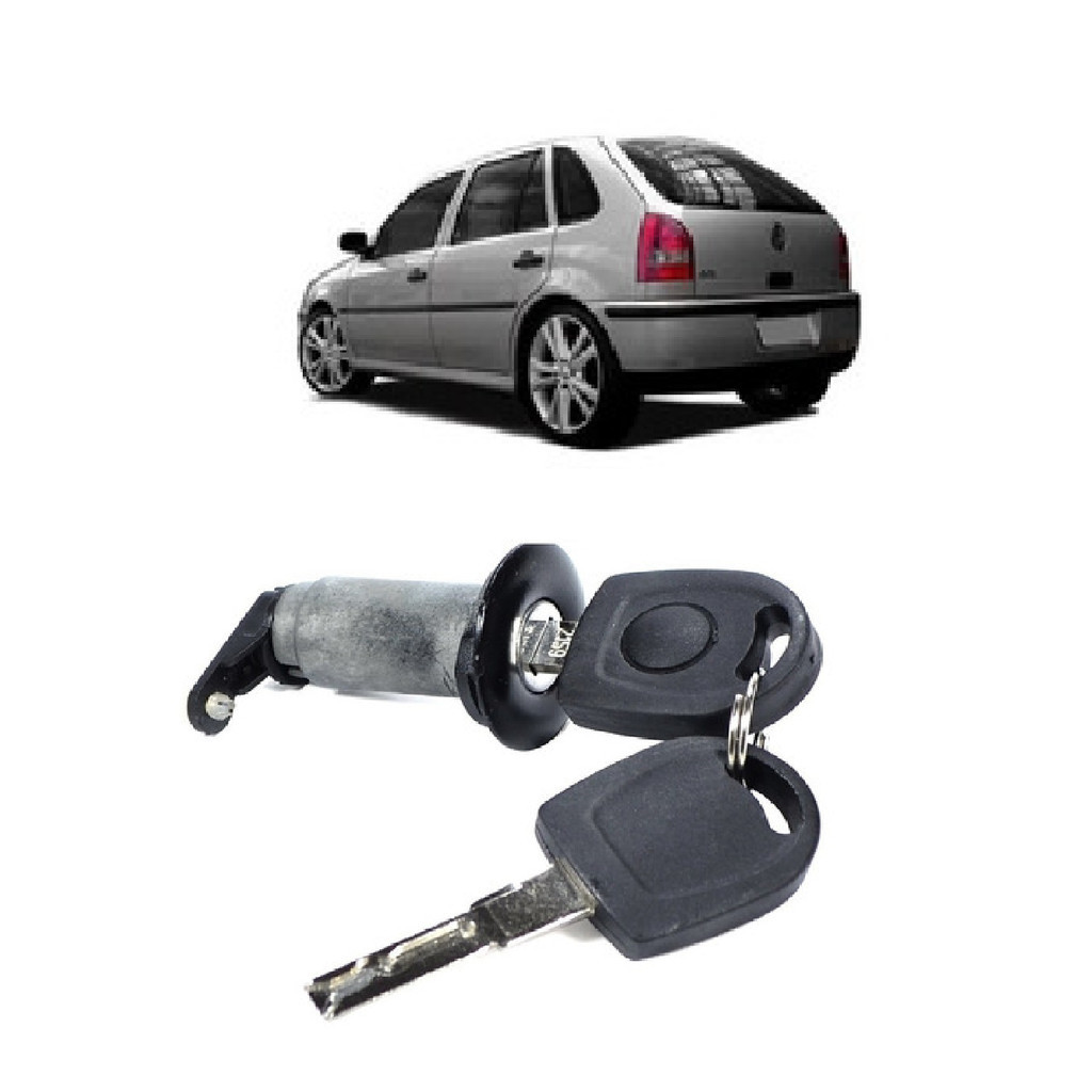 CILINDRO PORTA MALAS GOL G3 G4 2002/2005 COM CHAVE 2  PORTA