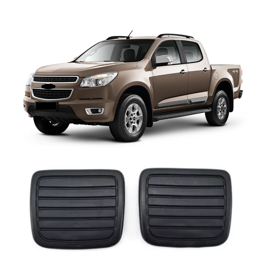 JOGO CAPA BORRACHA PEDAL FREIO EMBREAGEM S10 2013 2014 em Oferta na Shopee