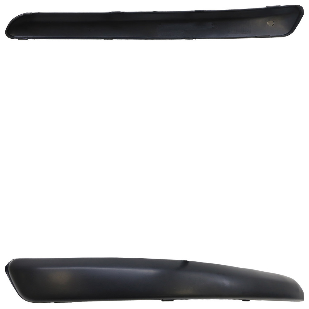 Detalhes do Par Friso Parachoque Dianteiro Polo 2007 2008 2009 2010 2011 2012 Preto Liso