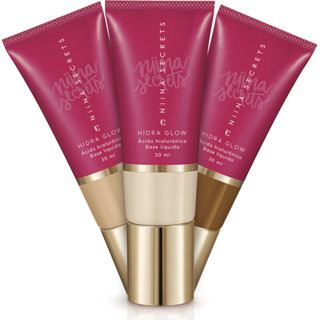 Base Líquida Niina Secrets Hidra Glow 30ml Eudora -  [100% ORIGINAL EUDORA] em Oferta na Shopee