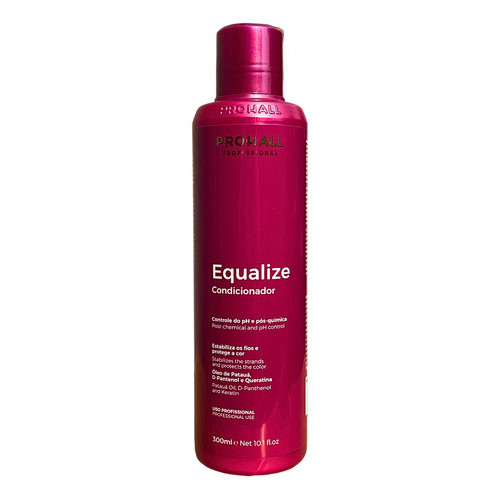 Prohall Equalize Condicionador Pós Química Neutralizador 300ml