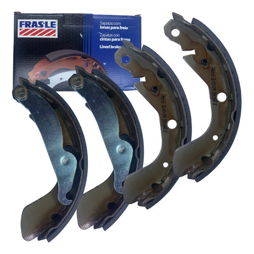 Kit Sapata Lona Freio Original Frasle Traseiro Strada 1.4 1.8 Doblo 2001 a 2021 em Oferta na Shopee