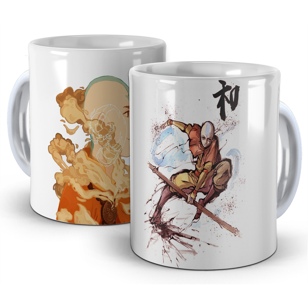 Caneca Avatar - Aang  Dominação de Ar