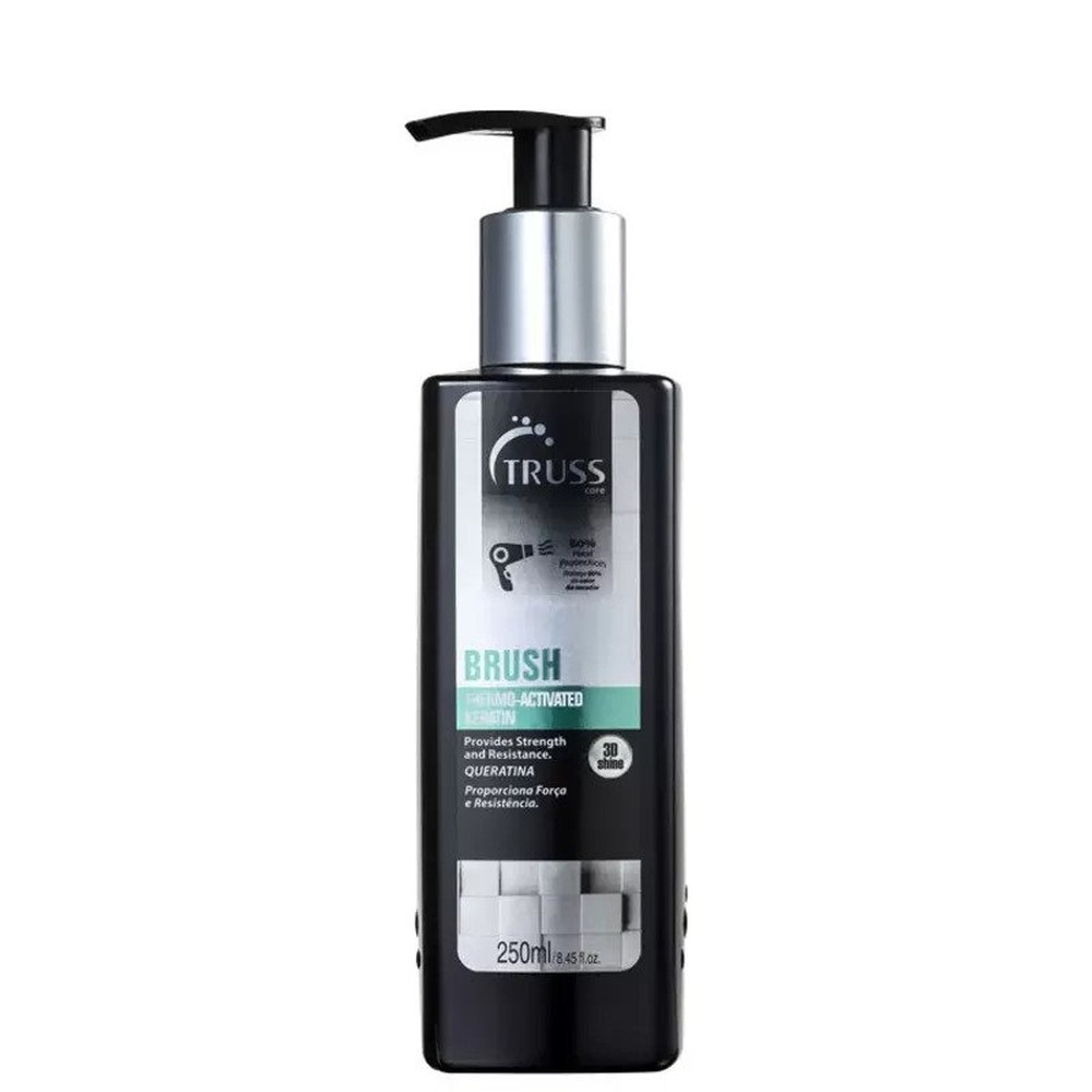 Leave-in Truss Brush Keratin - 250ml em Oferta na Shopee