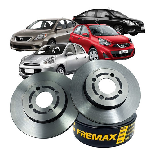 Par Disco Freio Dianteiro Original Fremax Ventilado March Versa  1.6 2012 2013 2014 2015 2016 A 2019 em Oferta na Shopee