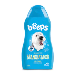 Shampoo Branqueador Beeps Blueberry Pet Cachorro Gato Pelos Claros 500mL