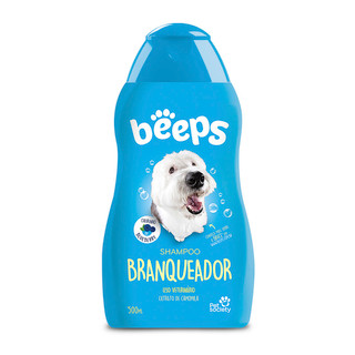 Shampoo Branqueador Beeps Blueberry Pet Cachorro Gato Pelos Claros 500mL