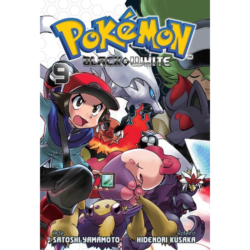 Mangá - Pokémon Black & White - 09 - Novo/Lacrado