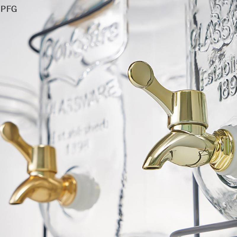 PFG 12mm Torneira À Prova De Vazamento De Água Vidro Garrafa De Vinho Jar Com Filtro Válvula Dispensador FG