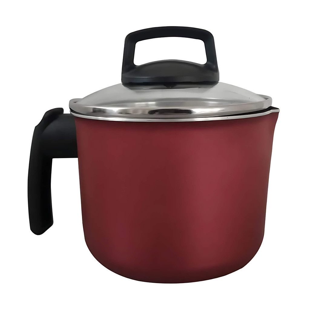 Fervedor 1,7L Em Alumínio Revestimento Antiaderente Superflon Cabo Antitérmico Cereja MTA 8973 em Oferta na Shopee