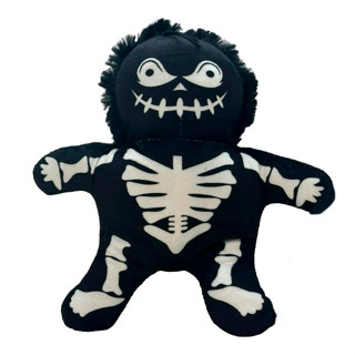 Esqueleto Preto de Pelúcia - 23cm - 1 unidade - Rizzo em Oferta na Shopee