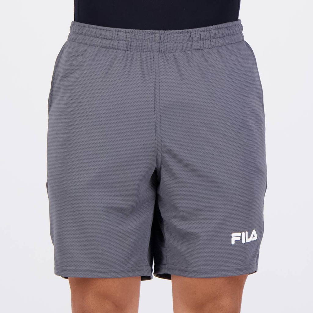 Bermuda Fila Sport Cinza Escuro