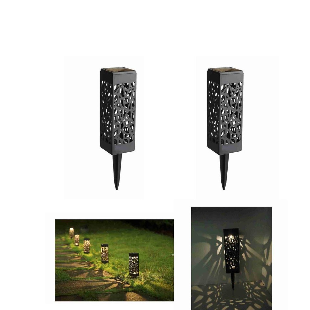 2 Luminárias Balizadoras Solar Sem Fio C/ Led - Dni6113 - Spare Parts and Accessories for Vehicles
