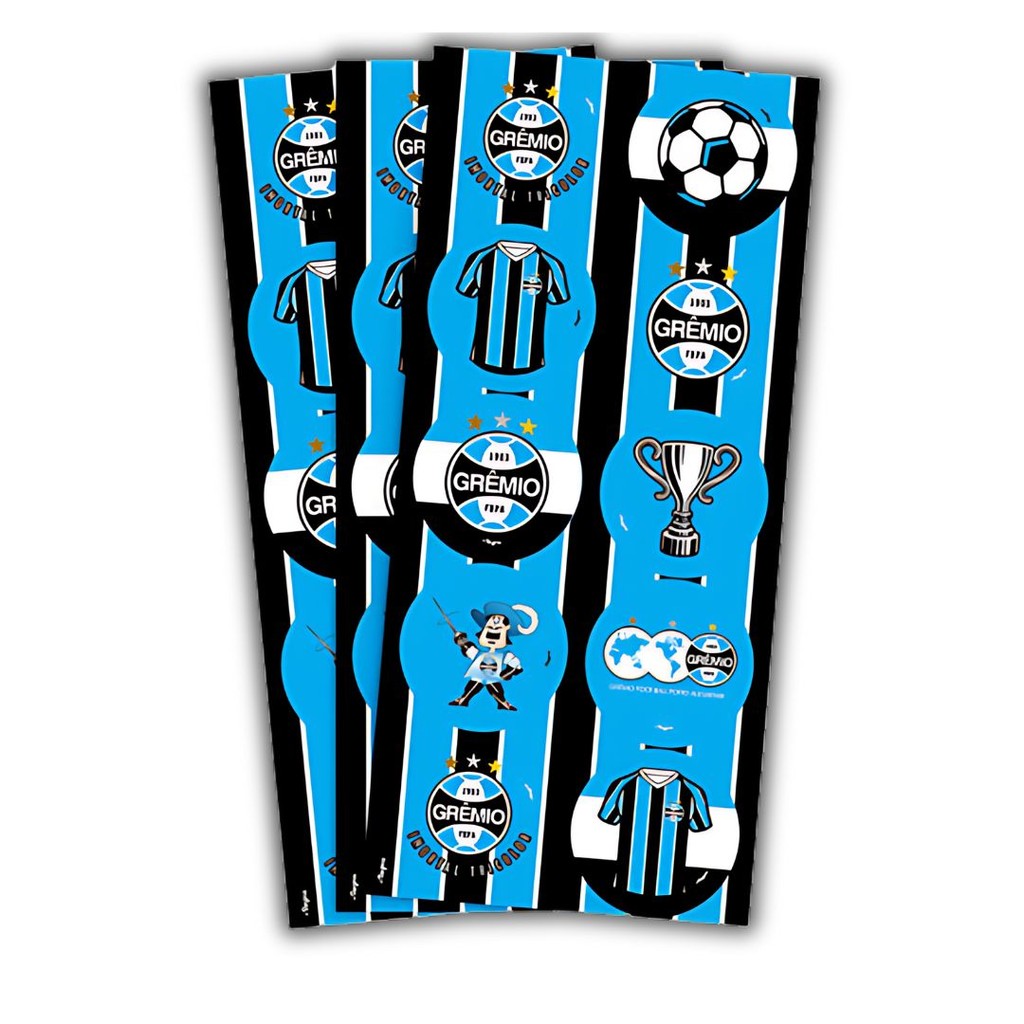 30 ~150 ADESIVO GREMIO FC REDONDO REGINA - Stationery