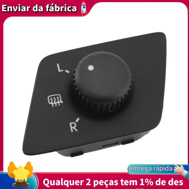 Substituição Do Interruptor Espelho Lateral Botão De Ajuste Carro Para VW Polo 2001-2010 6Q1959565D 6Q1 959 565D 565H