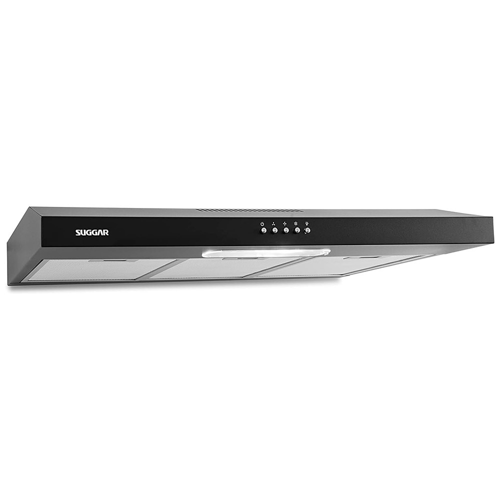 Imagem Depurador De Ar Slim Suggar 80cm Preto 220V - DPS182PT