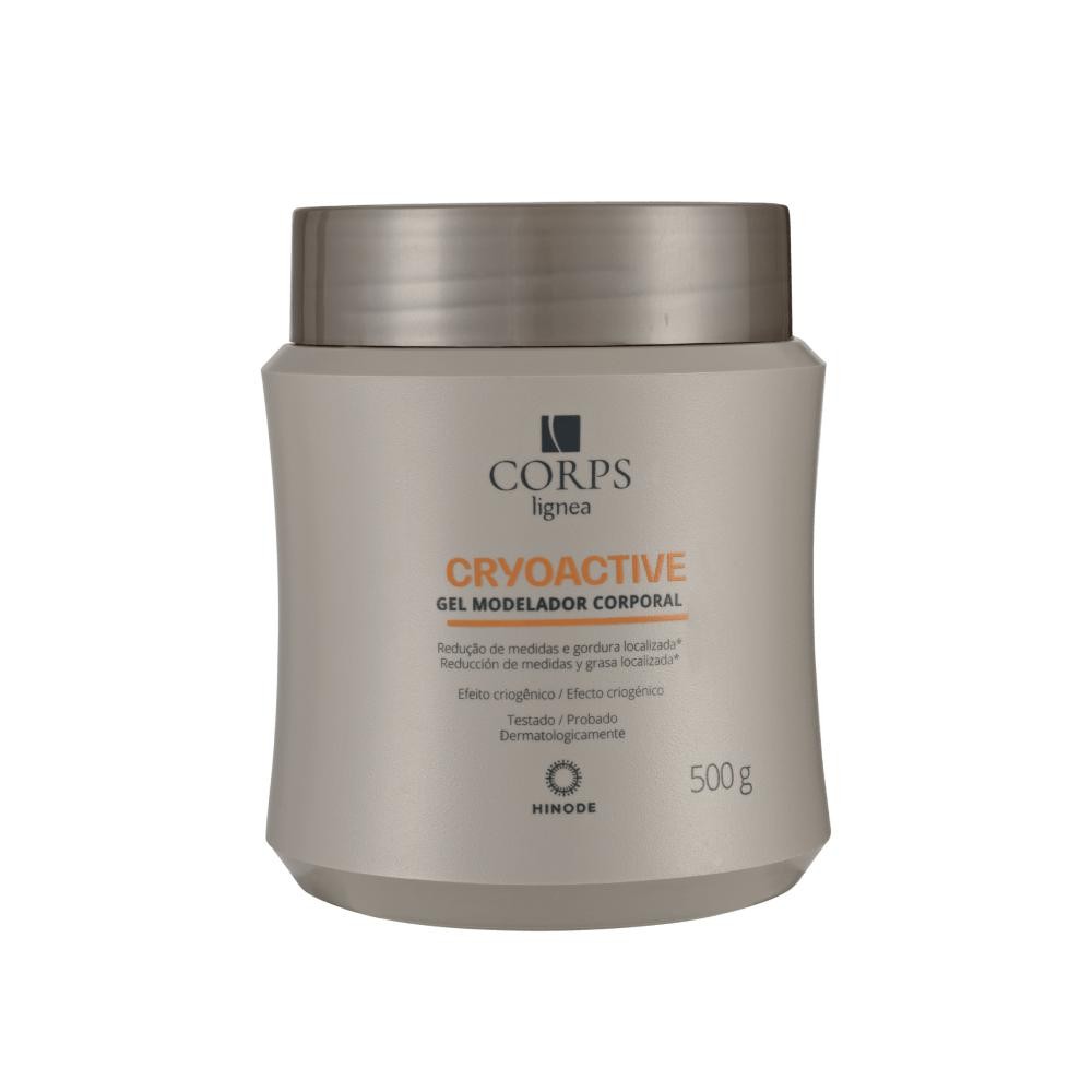 Gel Modelador Corporal Seca Barriga Cryoactive Corps Lignea Hinode 500g