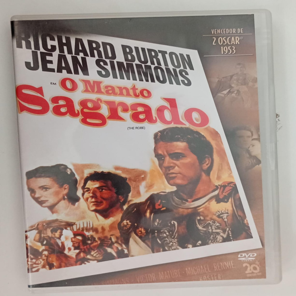 DVD: O MANTO SAGRADO editora HENRY KOSTER