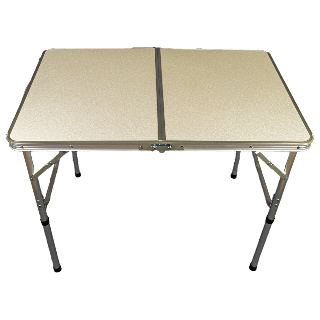 Mesa de Piquenique Dobrável Alumínio Ajustável 90x60x40/70cm Titanium Platina em Oferta na Shopee