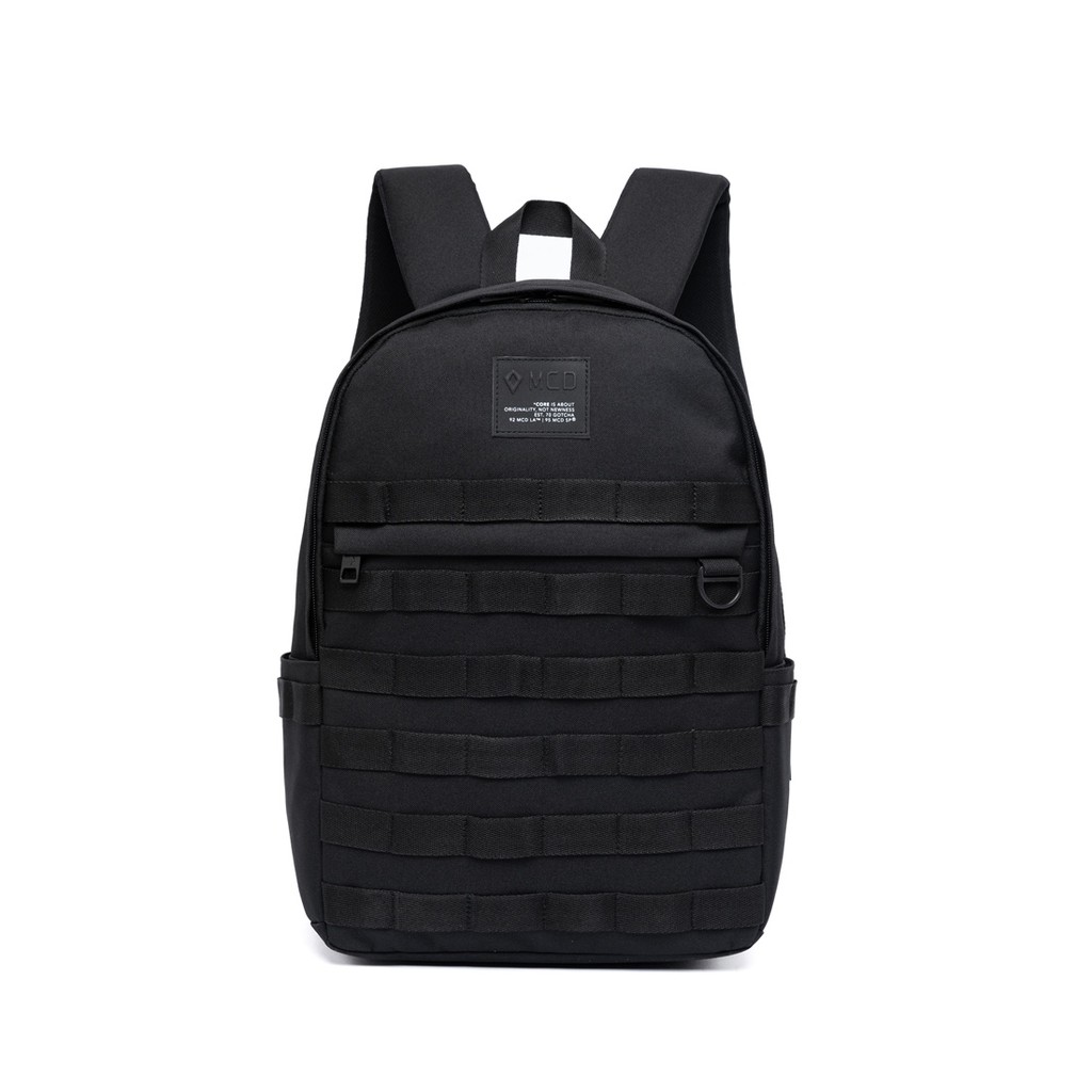 Mochila Urbana MCD Webbing Notebook 15,6" Preta 18,5L