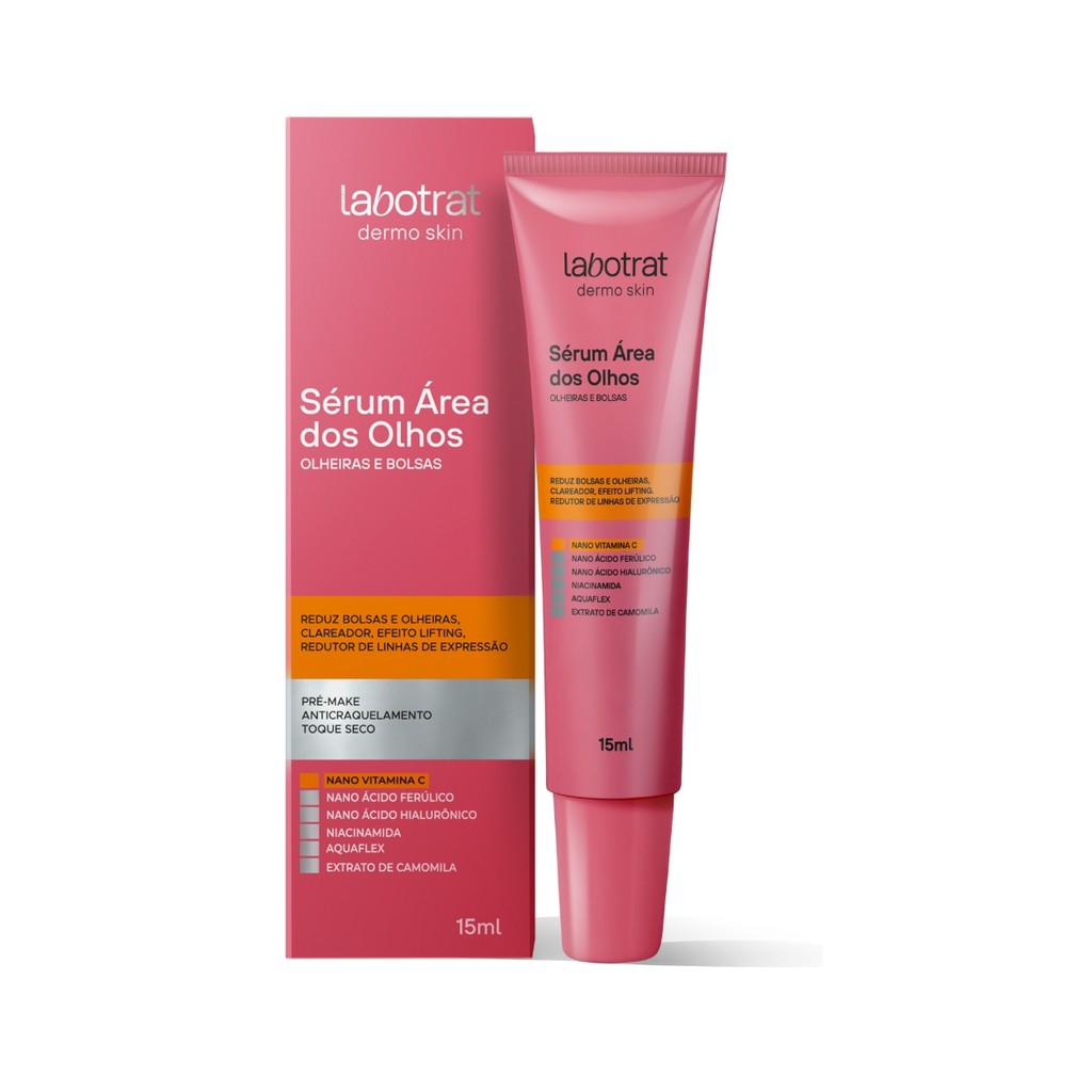 Sérum Área dos Olhos Vitamina C Dermo Skin Labotrat 15ml em Oferta na Shopee