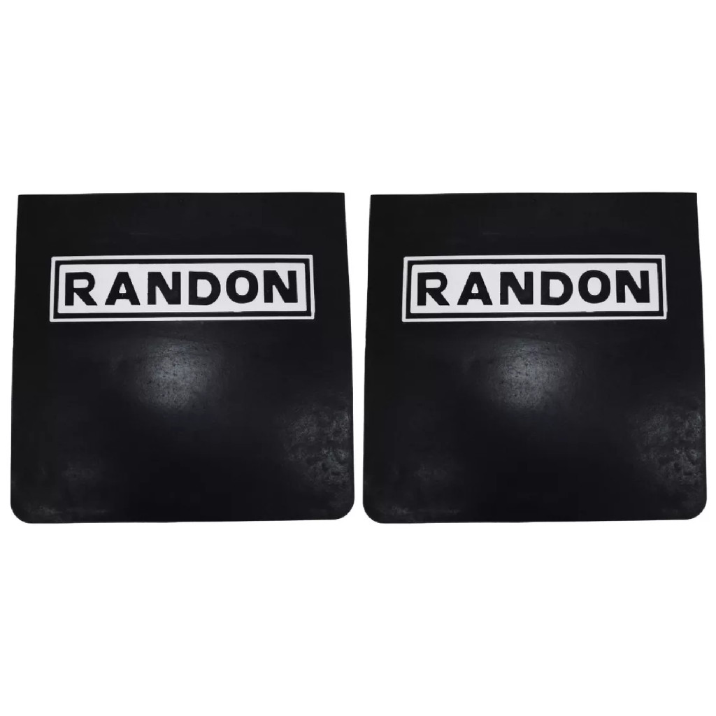 Par Apara Barro Randon Carreta Bi Trem 610mmx600mm Borracha