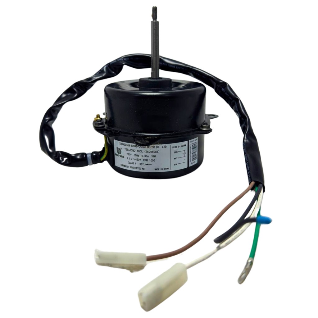 MOTOR VENTILADOR CONDENSADORA 7,000 A 12,000 Btus SPRINGER CARRIER MIDEA 25906085