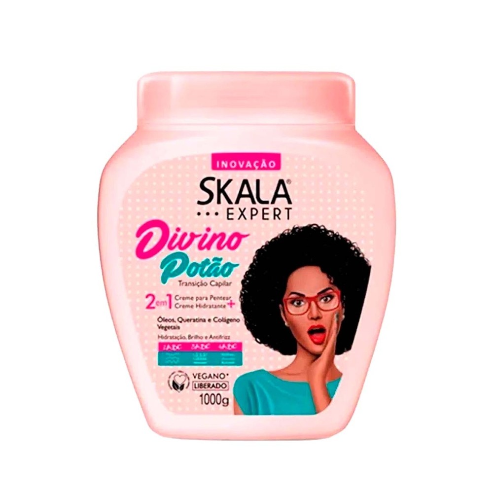 Creme de Tratamento Skala Divino Potão 1kg em Oferta na Shopee