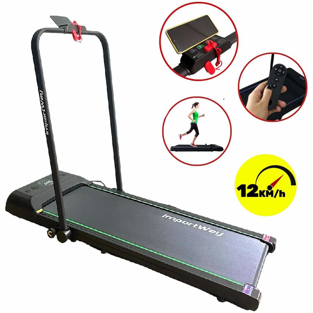 Esteira Ergométrica 2 em 1 Dobrável IWEST01 IMPORTWAY - Spare Parts and Accessories for Vehicles
