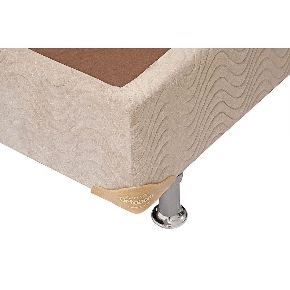 Detalhes do Cama Box Base Casal Universal Suede Clean (138x188x30) - Ortobom