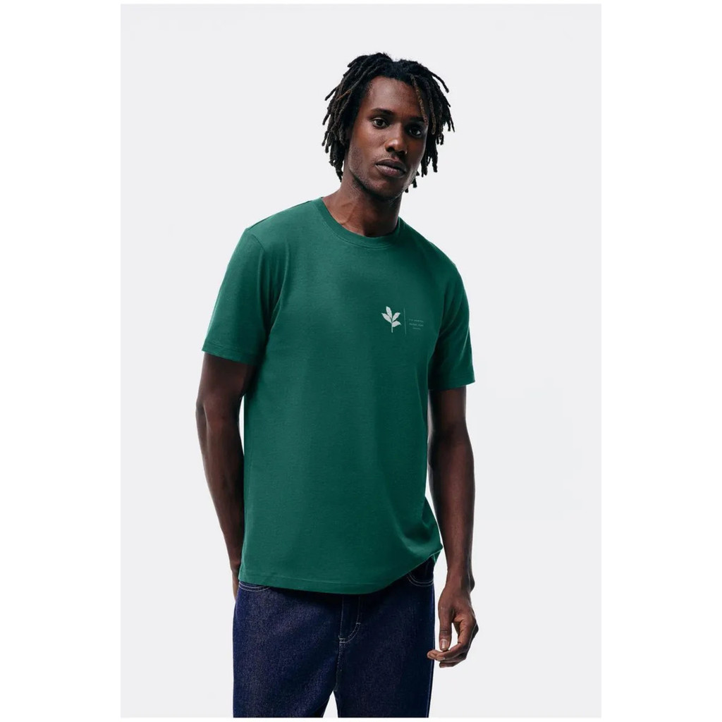 CAMISETA MASCULINA MANGA CURTA COM ESTAMPA -  HERING