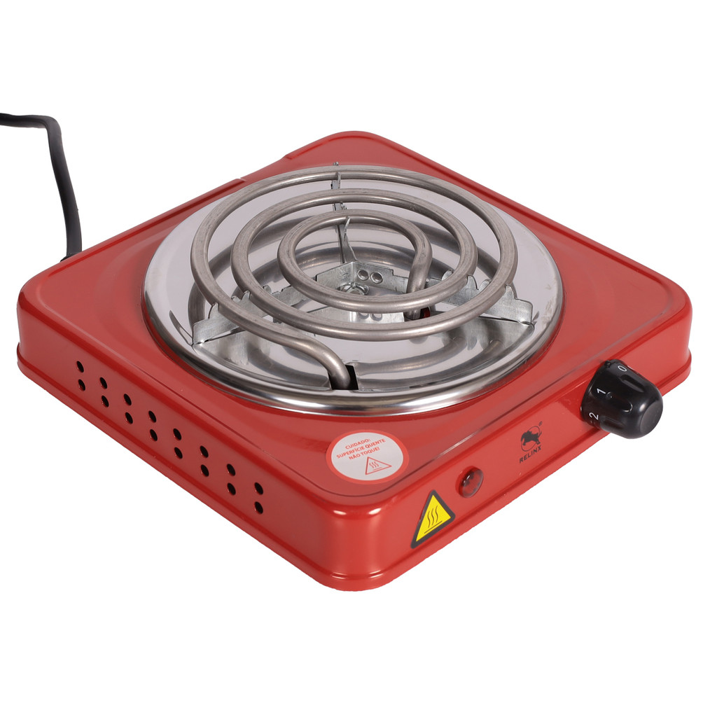Fogareiro Fogão Eletrico Camping Viagem 1000w 110v