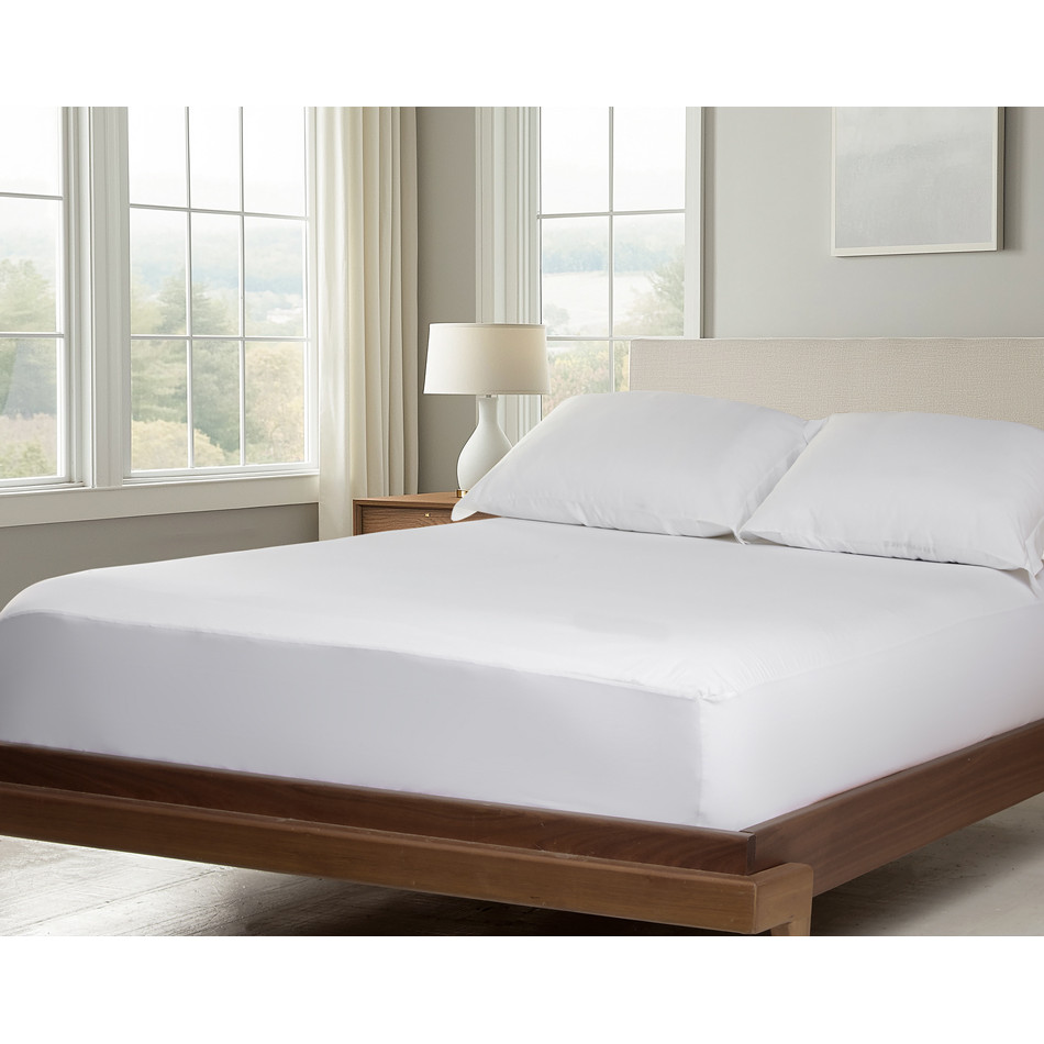 Protetor De Colchão Queen Size 158x198x45 Impermeável Cama Box C/ Elástico Antiácaros Antialérgica Protect Care