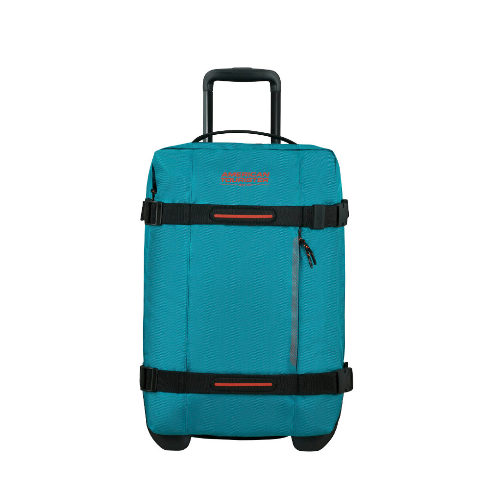 Mala Duffel American Tourister Urban Track Azul Pequena em Oferta na Shopee