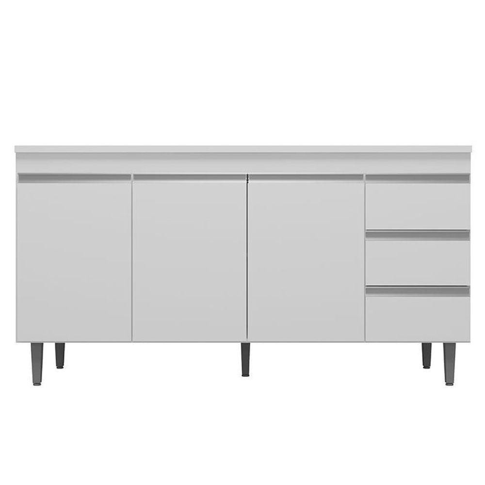 Balcão De Pia Andréia 160 Cm Branco – Ajl