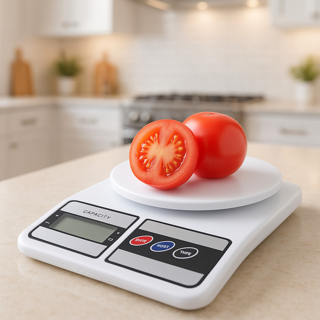 Balança de cozinha digital Electronic SF-400 pesa até 10kg branco