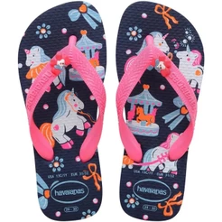 Chinelo Infantil Havaianas Fantasy Kids - Marinho e Rosa