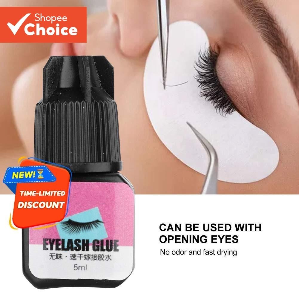 Cola Para Enxerto De Extensão De Cílios 5ml-Ferramenta Profissional De Secagem Rápida