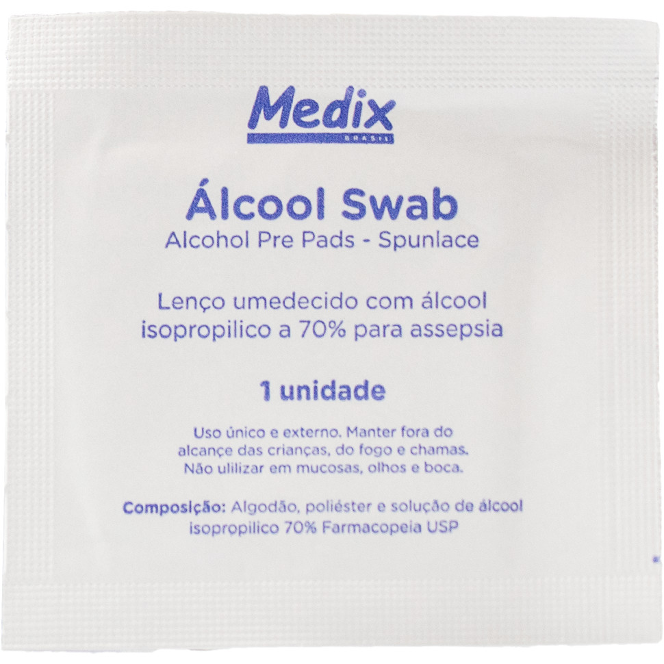 ALCOOL SWAB C/100 MEDIX