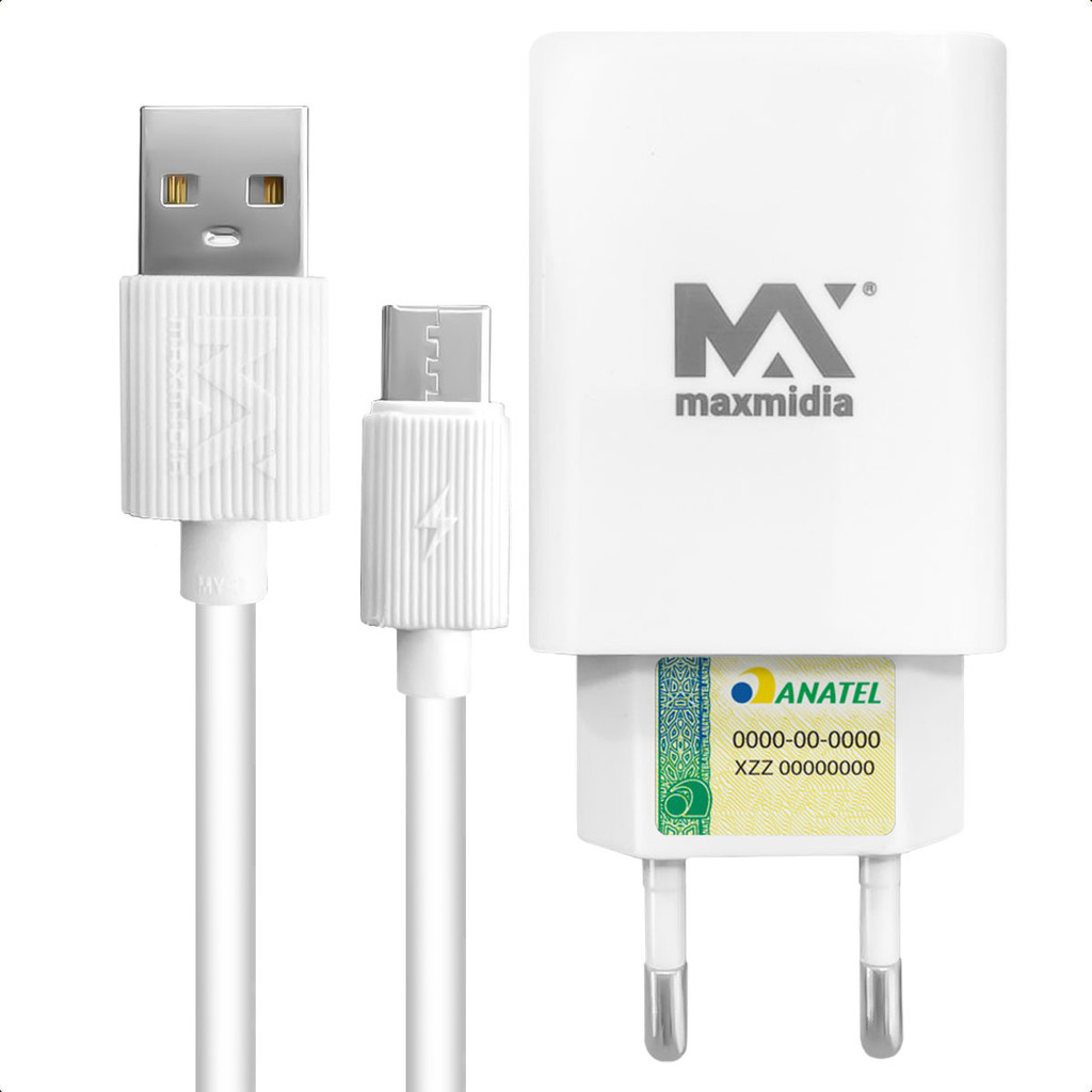 Fonte Carregadora Com Cabo Carregador Compatível Celular Tipo Usb C 5.0 1m