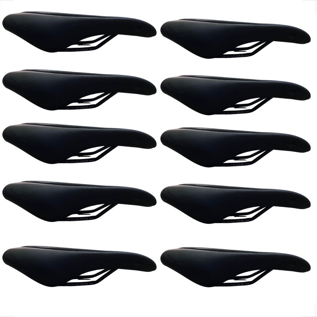 10 UNIDADES Selim Banco Bike Mtb Speed Shiver Tipo ddk manobras 279 x 150mm ATACADO REVENDA